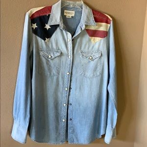🇺🇸Denim & Supply, Ralph Lauren chambray, size M